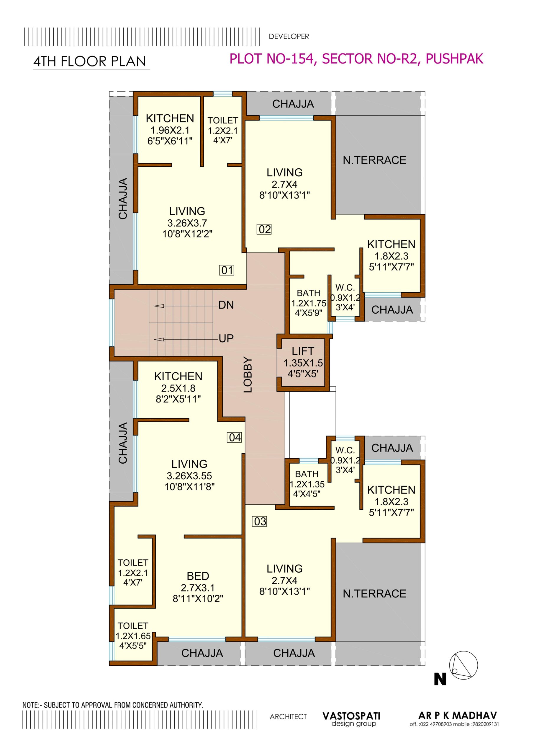 B220) 4th Floor Plan